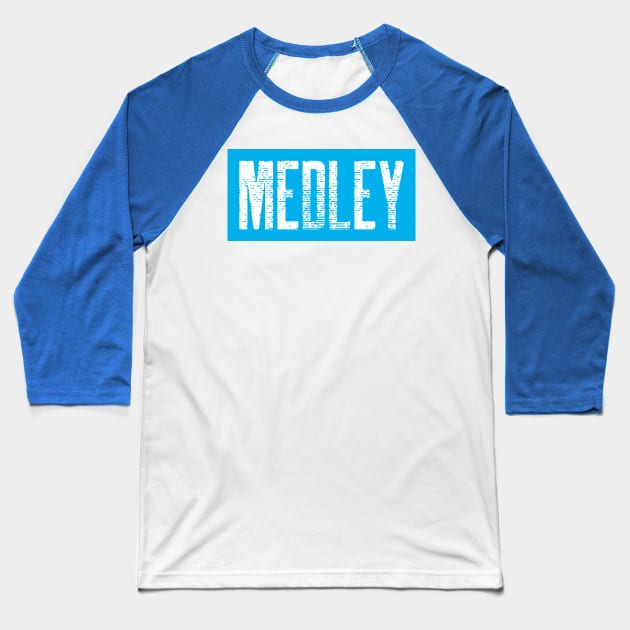 Medley, swimming design Baseball T-Shirt by H2Ovib3s